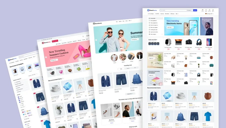 Shopping website development in Kochi